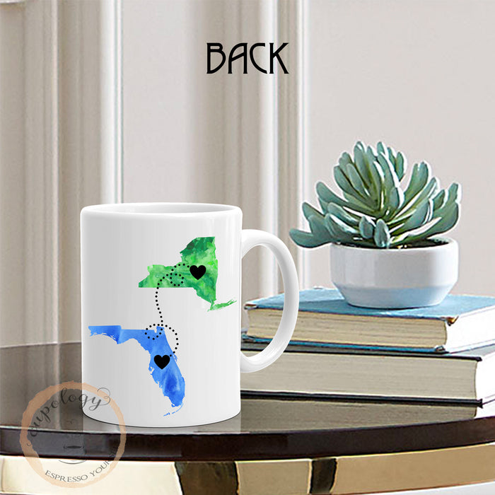 Dad Long Distance state mug back