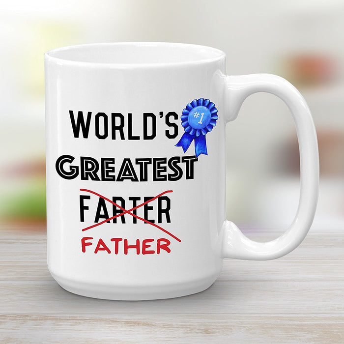 Worlds Greatest Farter Father Mug