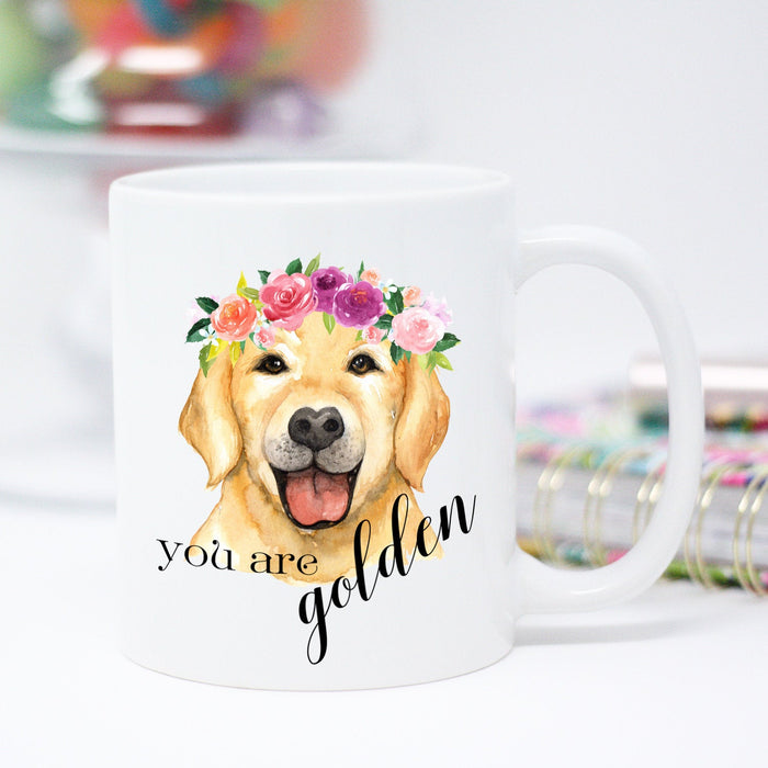 You are golden coffee mug