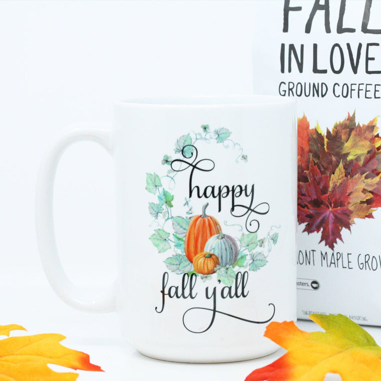 Happy Fall Ya'll Mug