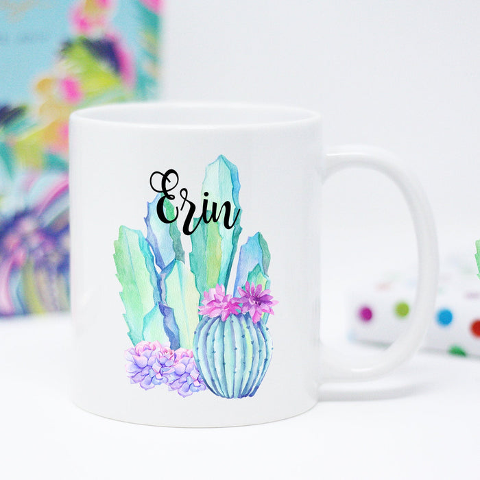 Personalized Cactus Mug