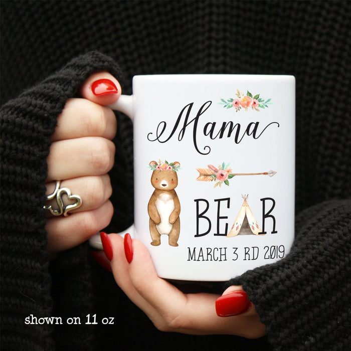 Personalized Mama Bear Mug