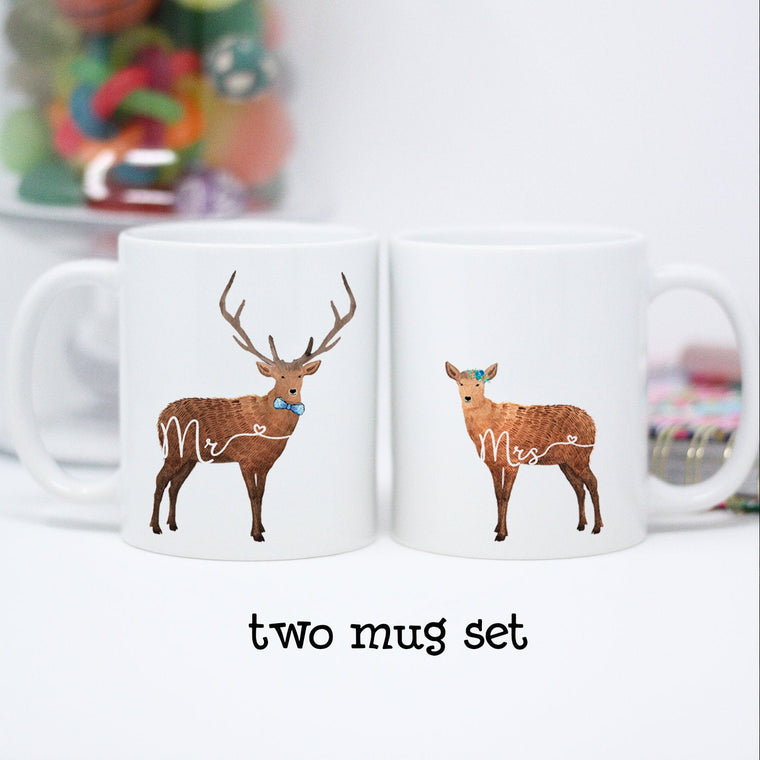 Deer Mug Set