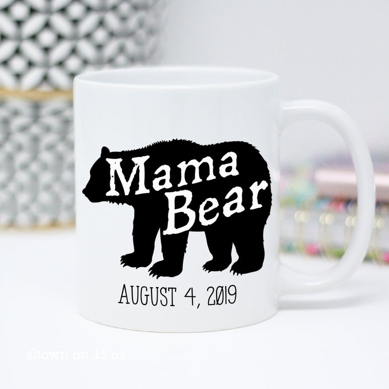 Personalized Mama Bear Mug