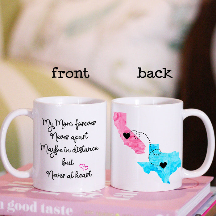 Mom Long Distance State Mug