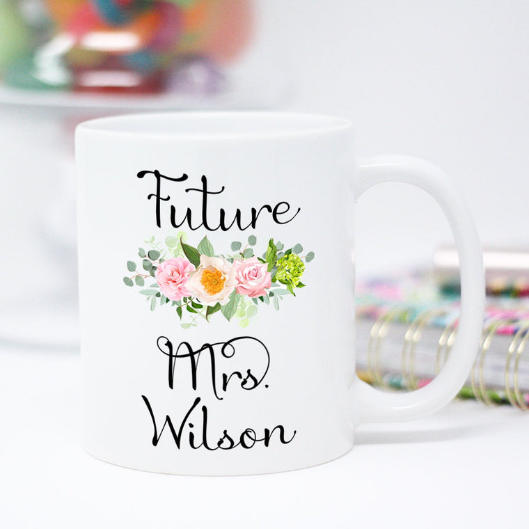 Personalized Future Mrs Mug