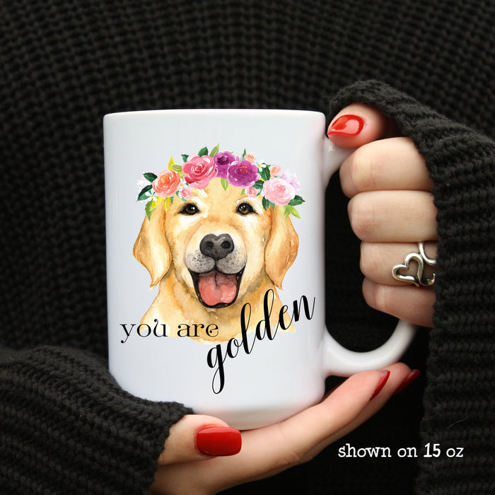 You are Golden Coffee Mug