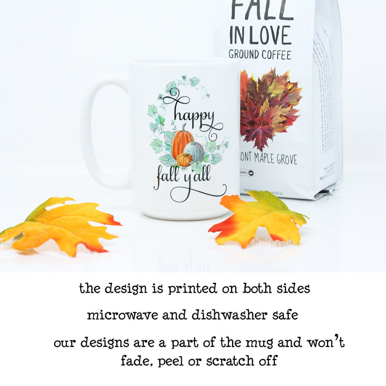 Happy Fall Ya'll Mug