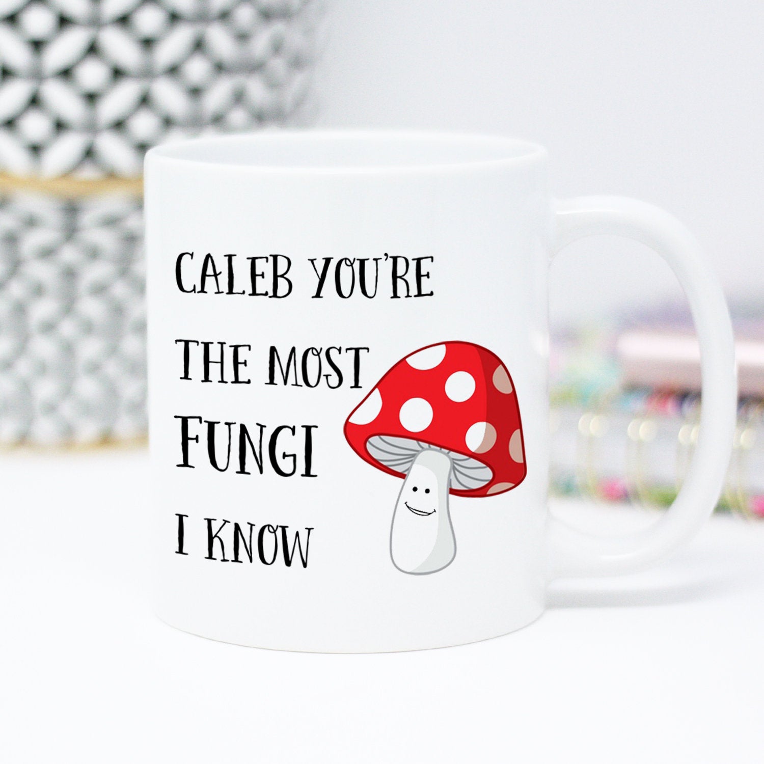 Custom name Fungi Coffee Mug