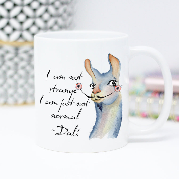 Funny Mug, Dali Llama Mug